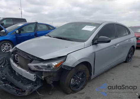 2022 Hyundai Ioniq Hybrid Blue from USA, damaged, VIN KMHC65LC2NU284905